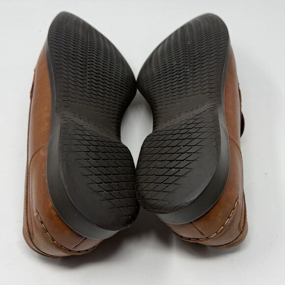 Cole Haan Grand Os Penny Loafers Mens 11 M Brown Leather Slip On Casual Shoes main image 12